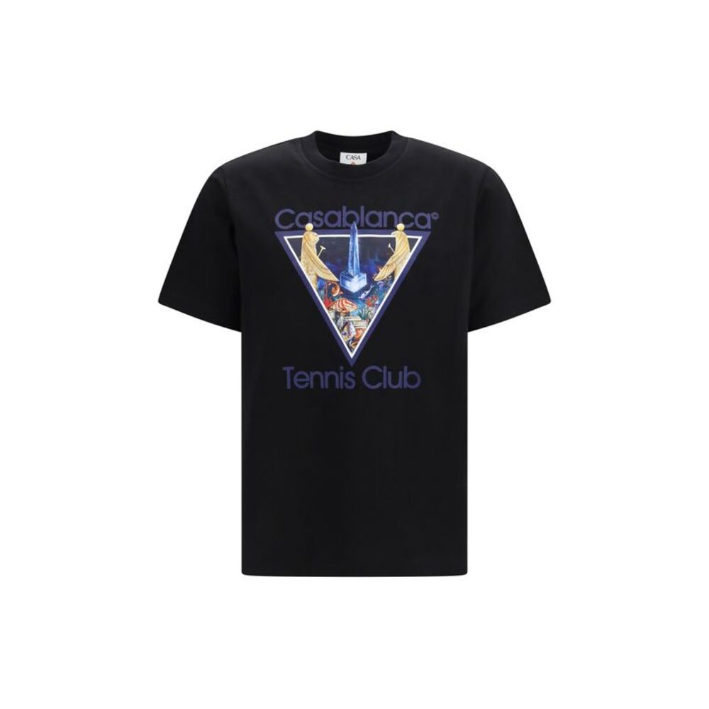 Casablanca Men Tennis Club Monde Perdu Print T-Shirt